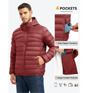 Chaqueta de Plumón Premium para Hombre, Diseñada para Brindar Calidez, Durabilidad y Comodidad, Personalización OEM Completa para Compradores Globales de Ropa de Invierno - Product Image 3