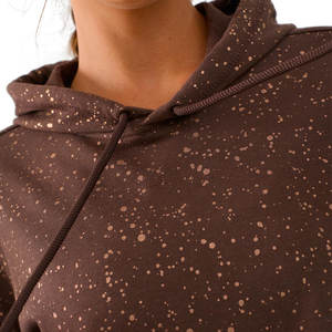 Ropa de calle Venta caliente Mujeres Crop Top Sudaderas con capucha Hecho en material de alta calidad Mujeres Crop Top Sudaderas con capucha - Product Image 2