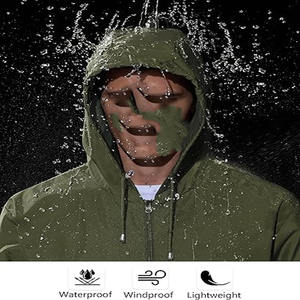 Veste de pluie imperméable respirante et confortable de haute qualité personnalisée, téléchargée par Dress Sports - Product Image 4