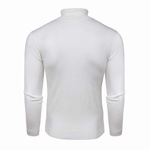 Sweat-shirt ajusté pour hommes Vêtements décontractés classiques pour l'hiver Sweat-shirt en coton à manches longues pour hommes - Product Image 5