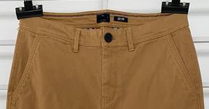 Pantalon mince d'été pour hommes Offre Spéciale sergé extensible, respirant et personnalisé Conception droite teintée et légère Service OEM disponible - Product Image 3