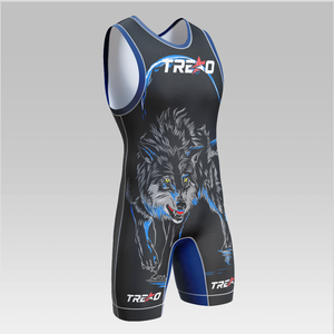 Wholesale Custom Wrestling <b>Singlet</b> for <b>Men</b> Breathable Sublimation Martial Arts Stretch Wear wrestling suit mma Breathable - Product Image 3