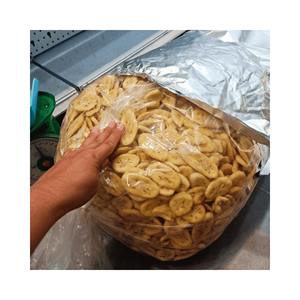 Venta al por mayor de patatas fritas de plátano amarillas secas bocadillos crujientes rodajas de plátano amarillo de Vietnam con precio barato y alta calidad - Product Image 2