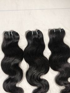 Vente en gros 100% Remy Body Wave Soyeux Vierge Cuticule Aligné Unique Donneur Machine Double Trame Indian Temple Extensions de Cheveux Humains - Product Image 4