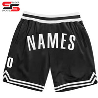 Mens High Street Custom Summer Running Gym Short Summer Sweat Workout Fitness Athletic Cintura elástica Hot Shorts Bolsillos