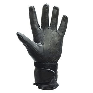 New Motorbike Riding Full Finger Black Leather <b>Gloves</b> With Heavy Protections Motorcycle Auto Racing Wear <b>Gloves</b> For <b>Men</b> - Product Image 3