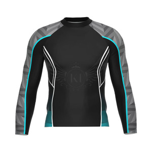 Hecho en Pakistán Hombres Rash Guard Oem Personalizado Tallas grandes Rash Guard Diferentes colores Hombres Rash Guard - Product Image 1