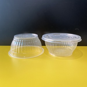 Best quality New Arrival Supplier Price 20oz 28oz PP Plastic Bowl <b>Clear</b> Serving Soup Bowl Deli <b>Container</b> Soup Ramen Noodle Bowl - Product Image 5
