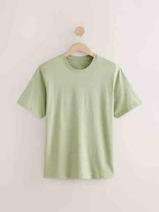 T-shirt Streetwear décontracté pour hommes 100% coton coupe décontractée pour salle de sport salon voyage vente en gros en vrac usage quotidien vêtements modernes - Product Image 3