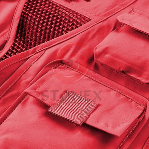 ผู้ผลิตเสื้อกั๊กสะท้อนแสงแบบกำหนดเอง MOQ ต่ำ คุณภาพพรีเมียม เสื้อผ้าทำงานมองเห็นได้ชัดเจน สำหรับทุกเพศ รับผลิตแบบ OEM ODM ผ้าโพลีเอสเตอร์ระบายอากาศได้ดี - Product Image 6