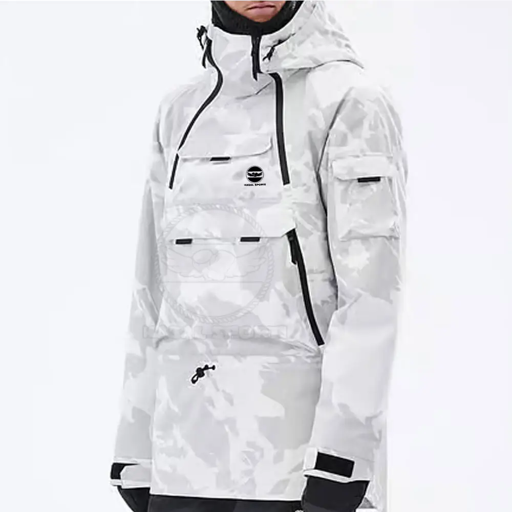 Giubbotti da sci impermeabili antivento Sport all'aperto in pile di poliestere di Design personalizzato giacca da sci invernale