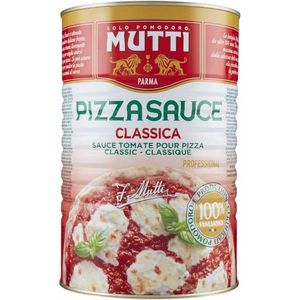 Salsa de tomate MUTTI Italiana para pizza, salsa de tomate Classica enlatada para pasta, para restaurantes de pizza, cocinas y servicios de catering. - Product Image 1