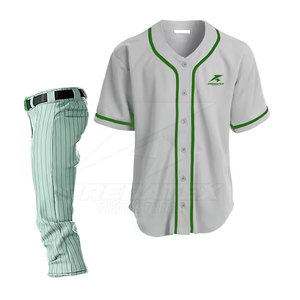 Conjunto de uniforme de béisbol de equipo de alta calidad Uniforme de béisbol de material de poliéster de estilo más nuevo - Product Image 1