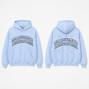 เสื้อฮู้ดดี้ Trackstar OEM ODM แบบสั่งทำพิเศษ ทรงโอเวอร์ไซส์ ผ้าฟลีซ สำหรับทุกเพศ สตรีทแวร์ แบรนด์ส่วนตัว สั่งผลิตจำนวนมาก เสื้อผ้าฤดูหนาว รุ่น TS-HD-070 - Product Image 1