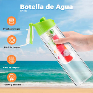 Durable 800ml <b>Infused</b> <b>Water</b> <b>Bottle</b> - Assorted Colors - Product Image 6