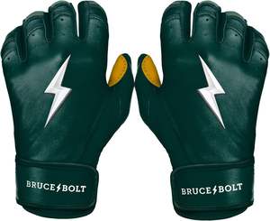 Guantes de Bateo de Béisbol/Sóftbol Profesionales Nuevos, Calidad Premium, Cuero Cabretta Duradero, Ambidiestros, Transpirables, con Cierre de Velcro - Product Image 3