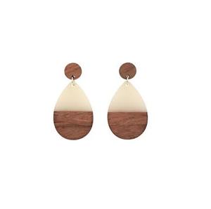 Top vente nouvelle boucle d'oreille en résine pour cadeau bijoux de mode boucle d'oreille haute qualité utilisation personnalisée nouveau Look meilleur blanc bleu couleur - Product Image 6