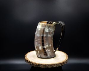 Large <b>Handle</b> Viking Tankard <b>Mug</b> Coffee Horn Viking Horn <b>Mug</b> for Drinkware From Indian Exporter at Best Price - Product Image 4