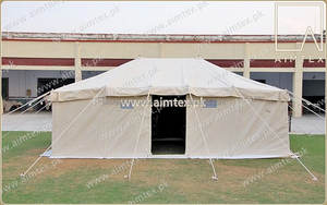 Tienda de campaña para refugiados de algodón 100%, carpas de campana de lona, ligeras y móviles, cómodas, ignífugas, resistentes a los rayos UV e impermeables - Product Image 5