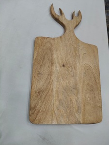 CRAFTS GALORE Tabla de Cortar Rectangular de Madera Resistente, 1.5 cm de Grosor, Apta para Lavavajillas, para Carnicería, Aves y Pescado, con Diseño Duradero - Product Image 3
