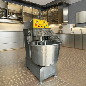 Nouveau Pétrin Commercial Haute Capacité 25Kg Machine de Boulangerie Industrielle 230Kg Robuste en Acier Inoxydable 3.7KW KIEN TPMDB25-220V - Product Image 1