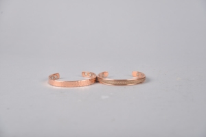 Classic Adjustable Copper Cuff <b>Bracelet</b> with <b>Magnetic</b> <b>Therapy</b> Features and Stylish Design/18 Piece Set/Each Piece Different. - Product Image 6