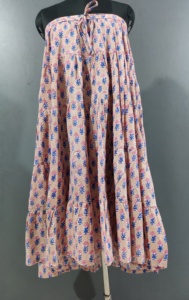 Jupe en coton à motif de manche à balai élégant XS pour femmes - Product Image 6