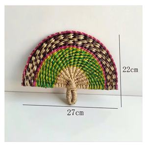 Abanico de Mano de Paja de Mar, Diseño Único, Abanico de Bambú, Abanicos de Mano al por Mayor, Exportador Vietnamita, Hecho a Mano - Product Image 6