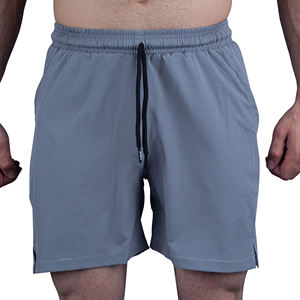 Short d'athlétisme d'été léger de 5 pouces avec cordon de serrage et taille élastique Séchage rapide Séchage rapide Beach Gym Workout Running Solid Beach Gym - Product Image 1