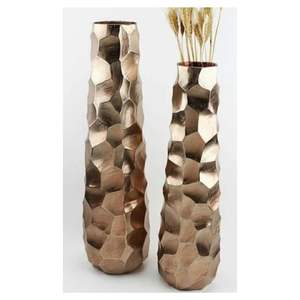 แจกันดอกไม้โลหะสไตล์ร่วมสมัยสำหรับตกแต่งบ้านและโรงแรม จัดแสดงดอกไม้ - Product Image 1