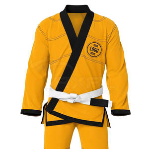 ชุด Jitsu BJJ GI ชุดผ้าฝ้าย100% ทนทานและระบายอากาศน้ำหนักเบาผลิตในปากีสถาน - Product Image 3