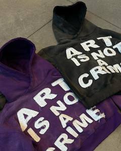 พิมพ์ดิจิตอลขนาดบวก 500gsm เฮฟวี่เวทผู้ชายขนาดใหญ่ที่กําหนดเองกรดล้าง Hoodies วินเทจธรรมดา Hoodies - Product Image 3