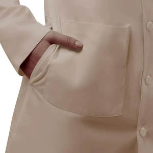 Bata de Laboratorio Médica Ligera de Talla Grande, Bata de Laboratorio Médica Cómoda y Personalizada Más Vendida - Product Image 6