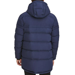 Top tendance sur mesure hommes vestes Parka rembourrées pleine longueur à vendre avec manteaux à capuche pour vêtements d'hiver - Product Image 2