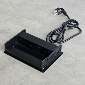 HOEXH303AC In-Desk Power <b>Socket</b> <b>with</b> Flip-Up Lid Convenient Access for Women's Coats - Product Image 3