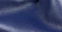 Cuero de corteza de cabra de alta calidad Piel de cabra húmeda azul-Cuero suave y duradero Cuero húmedo azul-