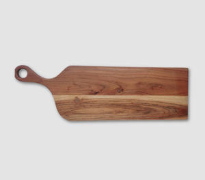 Planche à découper en bois d'acacia découpée à la main Décoration - Product Image 3
