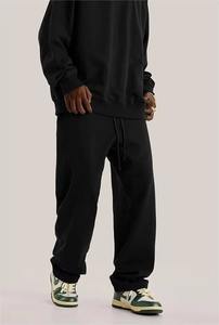 Wholesale Basic Heather Grey <b>Oversized</b> Sweatpants Casual Style Soft Fleece Material with Drawstring Waistband and Relaxed Fit - Product Image 2
