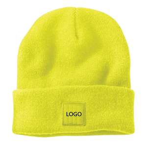 OEM Wholesale Custom-Made Acrylic Embroidered Beanies Cuffed Customized Colors Adults Sports Team Printed High-quality Winter - Product Image 2