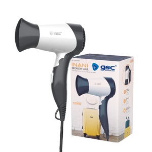 Asciugacapelli da viaggio Inani 1200W con manico pieghevole (GSC 400070002) - Product Image 1