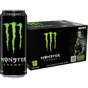 Loja de bebidas energéticas Monster Energy 24 pacotes de refrigerantes Produtos para bebidas energéticas Monster Energy por atacado a preço barato