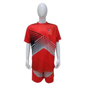 Personalizado sublimación uniforme de fútbol al por mayor transpirable secado rápido fútbol Jersey y pantalones cortos conjunto para hombres jóvenes Teamwear - Product Image 3