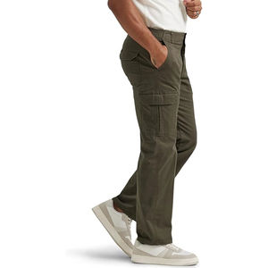 2025 hommes à la mode décontracté Cargo pantalon poches latérales mi-taille taille élastique pantalon en gros brodé Technics hommes pantalons - Product Image 2