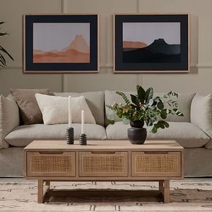 Mesa nórdica de ratán decorativa demandada Caliente con base, mesa de ratán antideslizante móvil respetuosa con el medio ambiente, ligera en peso - Product Image 5