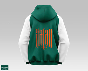 เสื้อฮู้ดดี้ผู้ชายผ้าฟลีซหนานุ่ม 100% คอตตอน 350 กรัม ปักลาย กันลม ไม่เป็นขุย สัมผัสนุ่ม สไตล์สตรีทแวร์ รับผลิตแบบ OEM/ODM - Product Image 4
