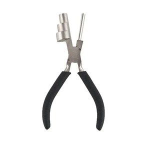 Alicates de Cabeza Grande de Tres Secciones, Alicates de Boca Plana y Redonda, Mini Alicates para Joyería, Alicates para Manualidades de Joyería, Alicates para Dar Forma, Negros - Product Image 6