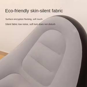 Canapé-Fauteuil Gonflable d'Extérieur Moderne en <span class=keywords><strong>PVC</strong></span> avec Repose-Pieds Pliable pour Salon et Transat d'Extérieur Gonflable à Pompe - Product Image 3