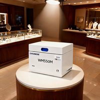 WiserMachine WM550M Testeur d'or Spectromètre à rayons X Portable Haute Précision Appareil Numérique pour Bijouterie Pureté de l'or Carats Garantie 1 an
