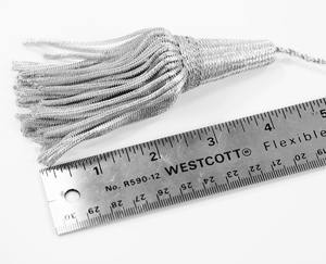 High Quality Metallic Polyester Custom Logo Outdoor Uniform <b>Tassel</b> <b>Fringe</b> Wholesale Supply - Product Image 5