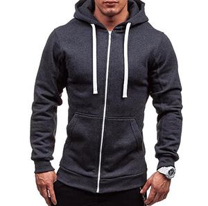 เสื้อฮู้ดแขนยาวผ้าฝ้าย100% สำหรับผู้ชาย, เสื้อมีฮู้ดโอเวอร์ไซส์ออกแบบโลโก้ได้ตามต้องการ - Product Image 5